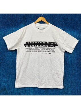 Playboi Carti Antagonist Rap white T-Shirt Size Large